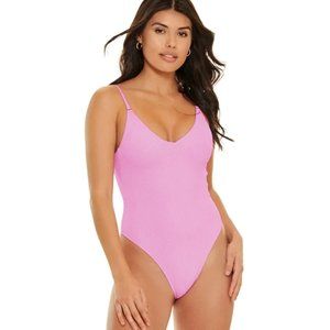 JMP The Label - Miami V Neck One Piece Swimsuit - Brand New With Tags, Medium